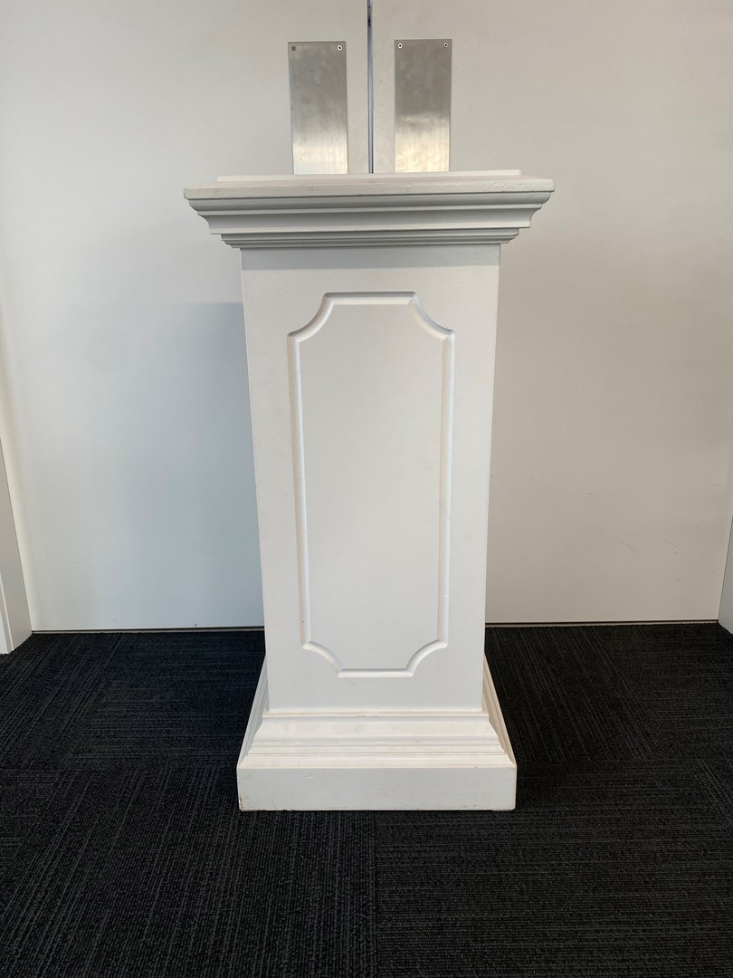 White Column (Pair) image 0